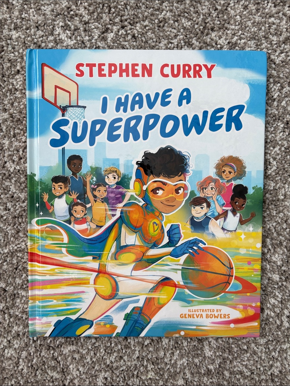 I Have a Superpower - Kids Book (Blue/Orange)